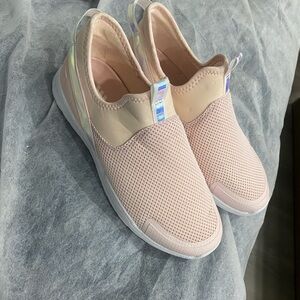 Pink Slip-On Sneakers